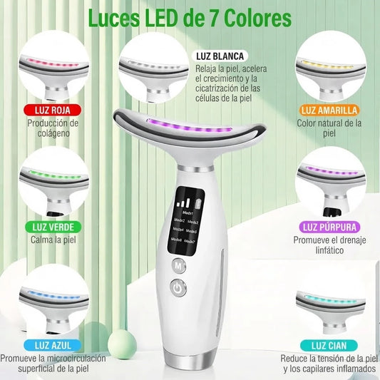 Masajeador cara 7 colores