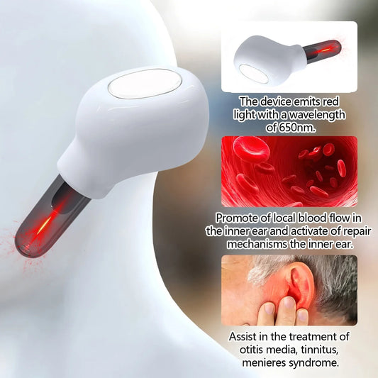 Terapia de Luz Roja Para Oídos y Nariz de 650MN - Otoluxe